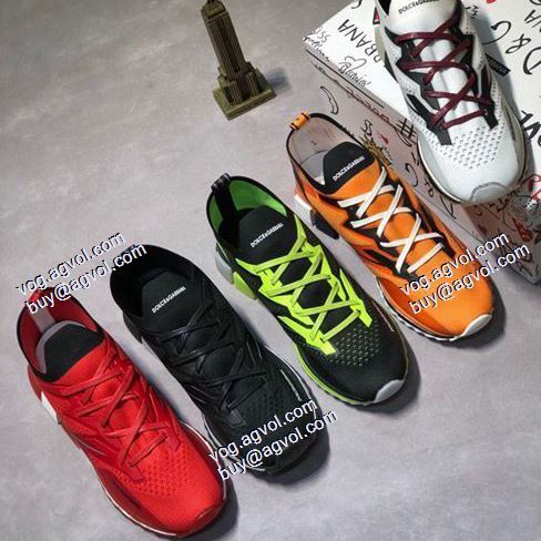 カジュアルシューズ 選べる極上 ドルチェ＆ガッバーナ Dolce&Gabbana 多色可選 D&Gスーパーコピー 激安 2021春夏 