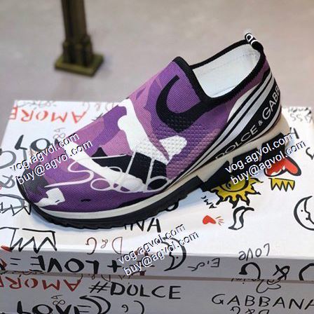 3色可選 ドルチェ＆ガッバーナ Dolce&Gabbana  海外セレブ愛用 スニーカー 2021春夏 ドルチェ&ガッバーナ偽物ブランド 