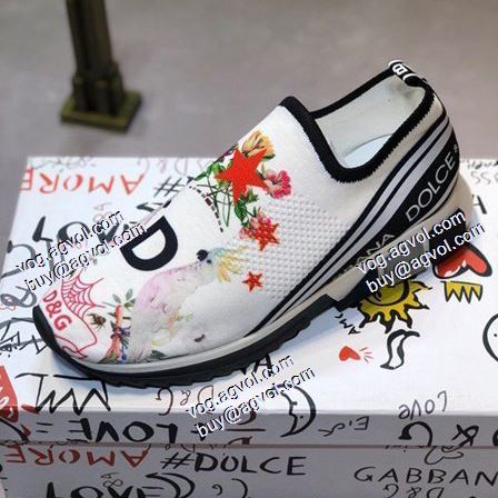 3色可選 ドルチェ＆ガッバーナ Dolce&Gabbana  海外セレブ愛用 スニーカー 2021春夏 ドルチェ&ガッバーナ偽物ブランド 