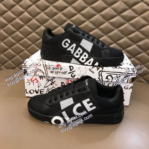 極上の着心地 2021春夏 D&Gスーパーコピー 激安 ドルチェ＆ガッバーナ Dolce&Gabbana カジュアルシューズ  2色可選 