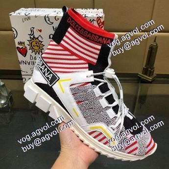 ハイカット軽量で疲れにくい  2021春夏 ドルチェ＆ガッバーナ Dolce&Gabbana 4色可選 魅力ファッション　D&Gコピー ブランド
