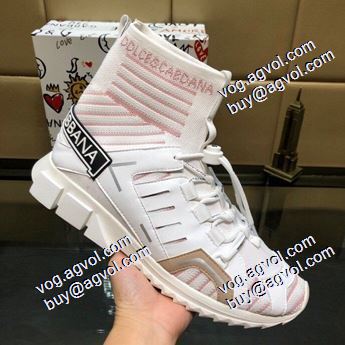 ハイカット軽量で疲れにくい  2021春夏 ドルチェ＆ガッバーナ Dolce&Gabbana 4色可選 魅力ファッション　D&Gコピー ブランド