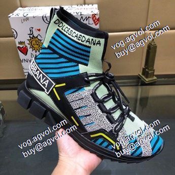 ハイカット軽量で疲れにくい  2021春夏 ドルチェ＆ガッバーナ Dolce&Gabbana 4色可選 魅力ファッション　D&Gコピー ブランド