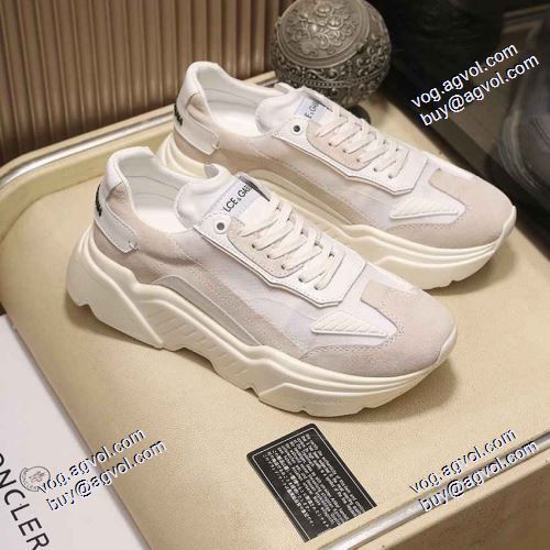 2021春夏 ドルチェ＆ガッバーナ Dolce&Gabbana 3色可選 ランニングシューズ ロードジョグ 個性的 D&Gスーパーコピー 激安