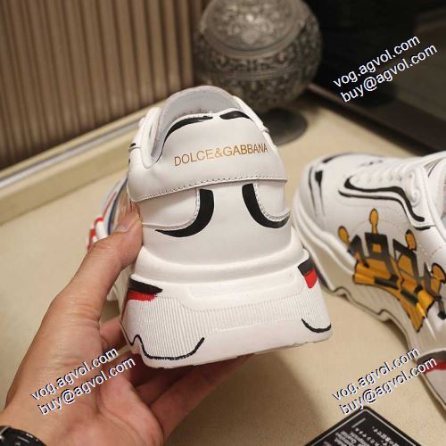 希少価値大！D&G偽物ブランド 2021春夏 ドルチェ＆ガッバーナ Dolce&Gabbana ランニングシューズ ポップ