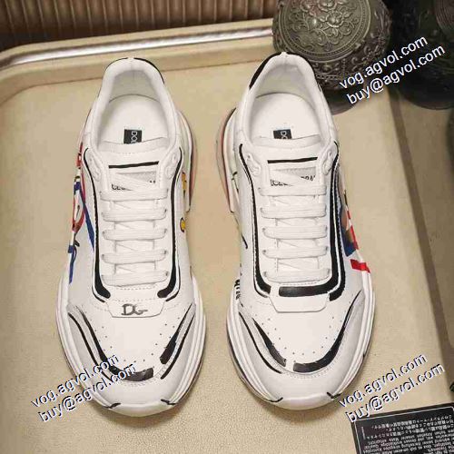 希少価値大！D&G偽物ブランド 2021春夏 ドルチェ＆ガッバーナ Dolce&Gabbana ランニングシューズ ポップ