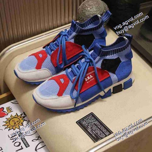 個性的なデザ 柔軟 ドルチェ&ガッバーナブランド コピー 2021春夏 ドルチェ＆ガッバーナ Dolce&Gabbana 3色可選 トレッキングシューズ