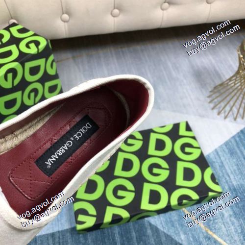 2色可選 スリップオン スタイリッシュな印象 2021春夏 ドルチェ＆ガッバーナ Dolce&Gabbana 着脱の簡単なスリップオンタイプ DGコピー