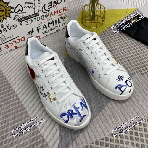ファション性の高い ドルチェ&ガッバーナブランド 偽物 通販 2021春夏 ドルチェ＆ガッバーナ Dolce&Gabbana ランニングシューズ ロードジョグ