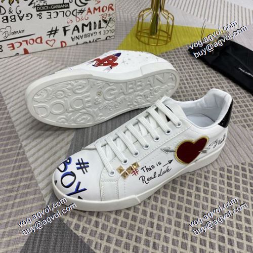 ファション性の高い ドルチェ&ガッバーナブランド 偽物 通販 2021春夏 ドルチェ＆ガッバーナ Dolce&Gabbana ランニングシューズ ロードジョグ