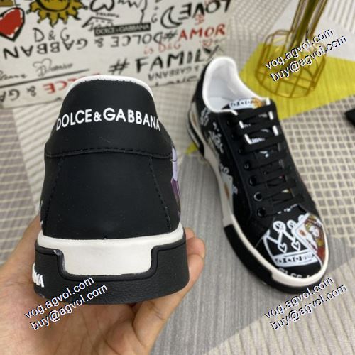 カジュアルシューズ 防水機能に優れ 2021春夏 ドルチェ＆ガッバーナ Dolce&Gabbana 風合いが出る ドルチェ&ガッバーナ偽物ブランド