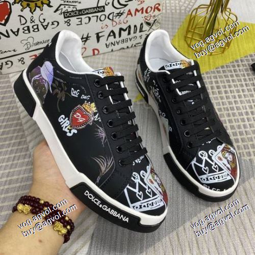 カジュアルシューズ 防水機能に優れ 2021春夏 ドルチェ＆ガッバーナ Dolce&Gabbana 風合いが出る ドルチェ&ガッバーナ偽物ブランド