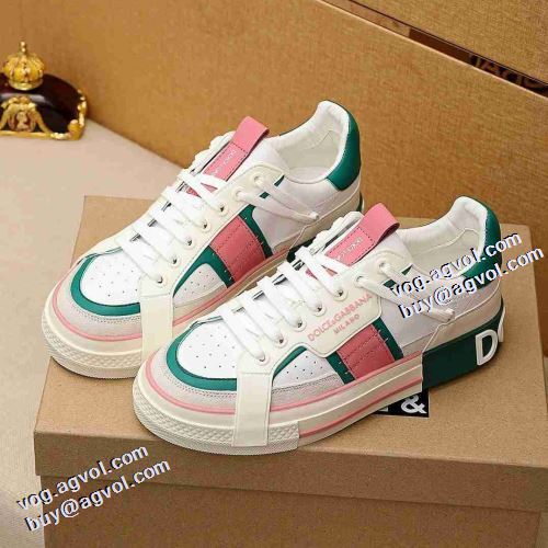 5色可選 抗菌?防臭加工 冬用防寒 フラットシューズ 2021秋冬 ドルチェ＆ガッバーナ Dolce&Gabbana フルグレインレザー 豊富なサイズ ドルチェ&ガッバーナブランド 偽物 通販