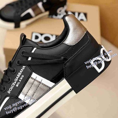 5色可選 抗菌?防臭加工 冬用防寒 フラットシューズ 2021秋冬 ドルチェ＆ガッバーナ Dolce&Gabbana フルグレインレザー 豊富なサイズ ドルチェ&ガッバーナブランド 偽物 通販