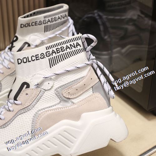 4色可選 着心地抜群 2021秋冬 ドルチェ＆ガッバーナ Dolce&Gabbana ドルチェ ガッバーナコピー メンズ　レースアップ 高機能防滑ソール 抗菌?防臭加工 秋冬
