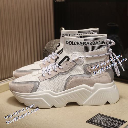 4色可選 着心地抜群 2021秋冬 ドルチェ＆ガッバーナ Dolce&Gabbana ドルチェ ガッバーナコピー メンズ　レースアップ 高機能防滑ソール 抗菌?防臭加工 秋冬