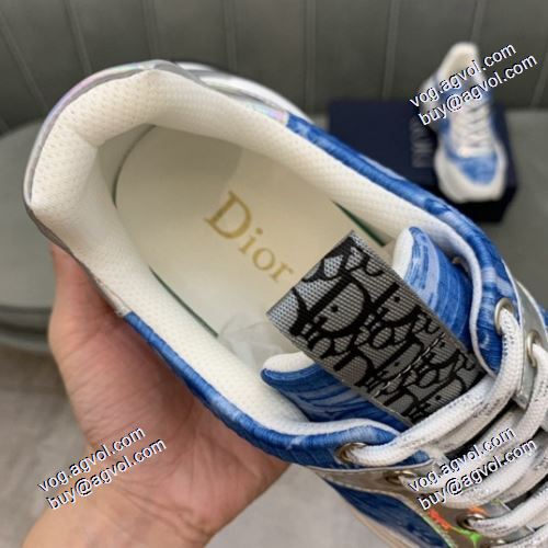 最安値に挑戦 クッション加工 2021春夏 ディオール DIOR ランニングシューズ 2色可選 履き心地のいい ディオールブランド コピー