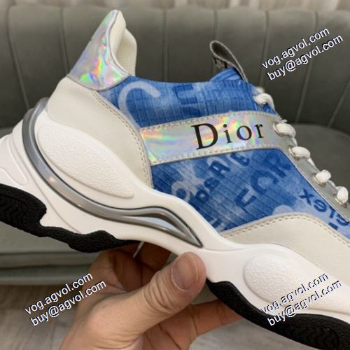 最安値に挑戦 クッション加工 2021春夏 ディオール DIOR ランニングシューズ 2色可選 履き心地のいい ディオールブランド コピー