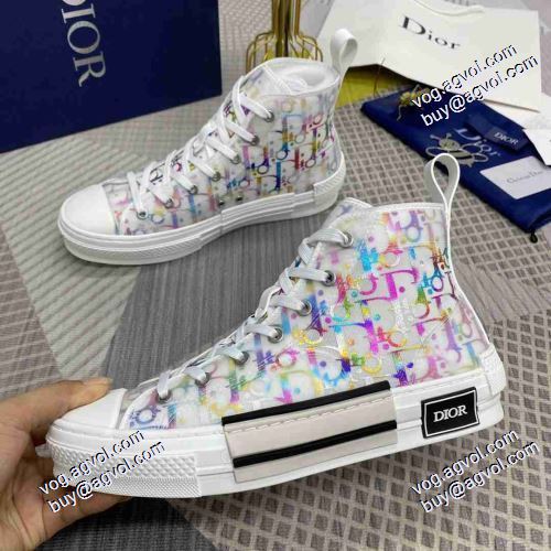 オリジナル 2021春夏 コンフォート ディオールスーパーコピー 激安 ディオール DIOR ハイトップシューズ 個性的