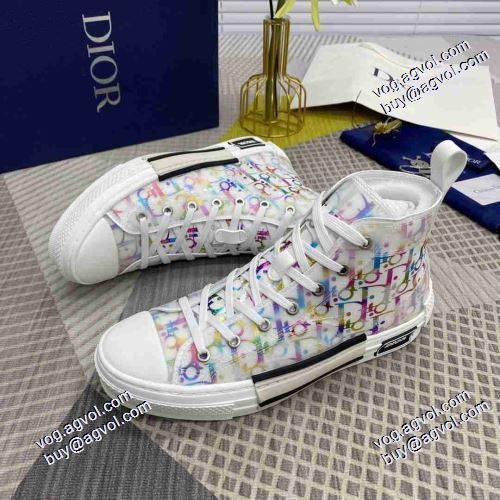 オリジナル 2021春夏 コンフォート ディオールスーパーコピー 激安 ディオール DIOR ハイトップシューズ 個性的