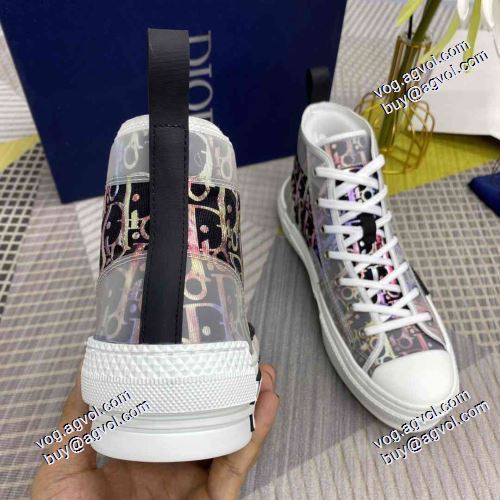 派手 ：比较华丽的 2021春夏 ディオール DIOR ハイトップシューズ 厚底 ディオールコピーブランド コスパ最高のプライス