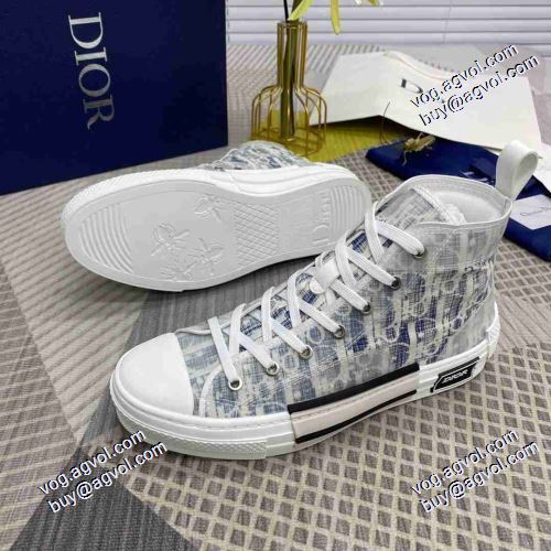 2021春夏 足馴染みのいい ディオール DIOR ハイトップシューズ フラットシューズ リゾートスタイル 極上シューズ ディオールブランドコピー