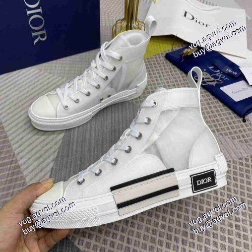 ディオールコピー レースアップシューズ 2021春夏 ディオール DIOR ハイトップシューズ 人気商品登場 優しい履き心地