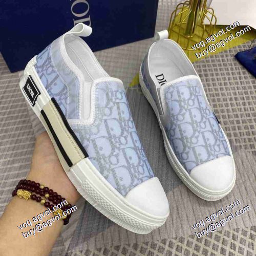 人気新品★超特価★ 3色可選 ナチュラルな素材感 ディオール DIOR フラットシューズ 紐なし 2021春夏 ディオールコピー ブランド