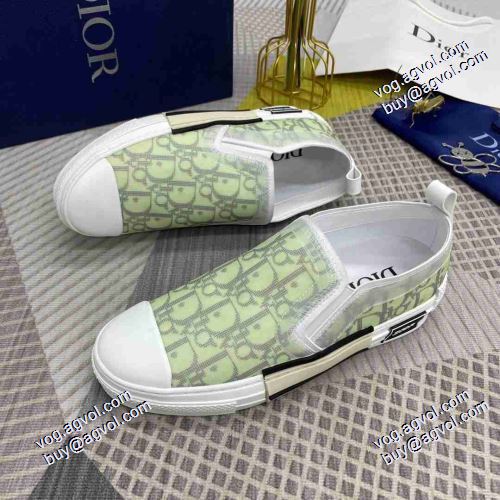 人気新品★超特価★ 3色可選 ナチュラルな素材感 ディオール DIOR フラットシューズ 紐なし 2021春夏 ディオールコピー ブランド