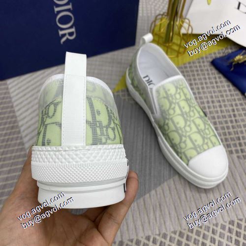 人気新品★超特価★ 3色可選 ナチュラルな素材感 ディオール DIOR フラットシューズ 紐なし 2021春夏 ディオールコピー ブランド