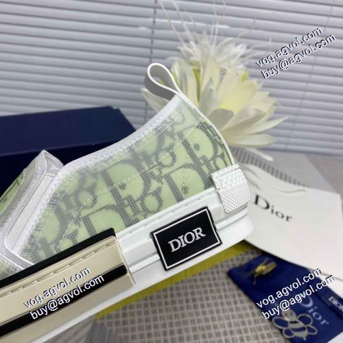 人気新品★超特価★ 3色可選 ナチュラルな素材感 ディオール DIOR フラットシューズ 紐なし 2021春夏 ディオールコピー ブランド