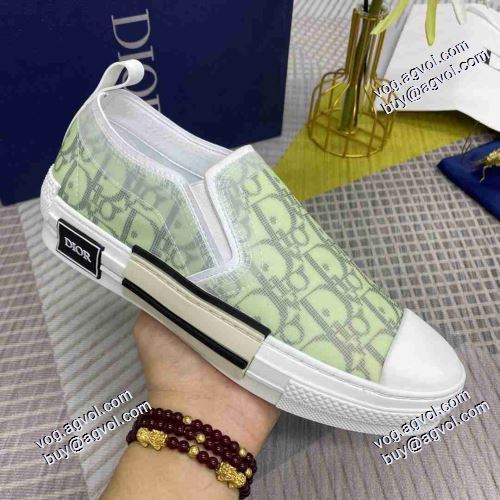 人気新品★超特価★ 3色可選 ナチュラルな素材感 ディオール DIOR フラットシューズ 紐なし 2021春夏 ディオールコピー ブランド