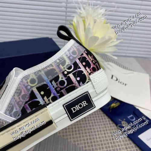 着心地抜群 2021春夏 2色可選 ローヒール ディオール DIOR スリップオン ディオールコピー ブランド 軽い履き心地