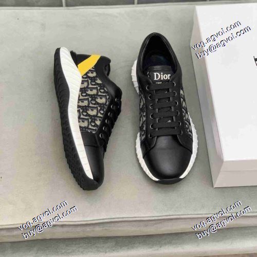 存在感のある 2021春夏 クッション加工 ディオール DIOR 2色可選 ディオールスーパーコピー 歩きやすい　疲れない　痛くない ランニングシューズ