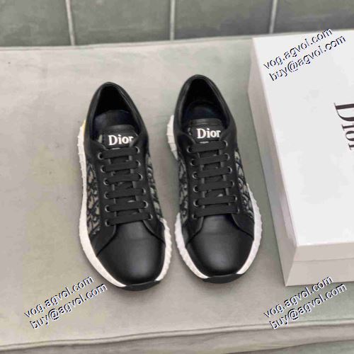存在感のある 2021春夏 クッション加工 ディオール DIOR 2色可選 ディオールスーパーコピー 歩きやすい　疲れない　痛くない ランニングシューズ