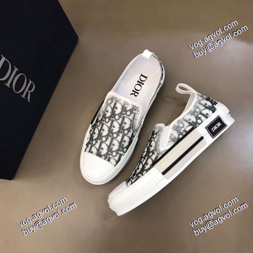 軽い履き心地 2年以上連続１位獲得 2色可選 2021春夏 フラットシューズ ディオール DIOR エスバドリーユ スリップオン カジュアルシューズ ディオール偽物ブランド