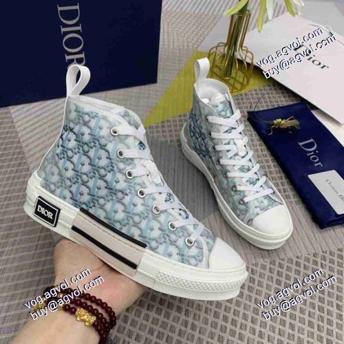 争奪戦必至 2021春夏 ローヒール 4色可選 ディオール DIOR ハイトップシューズ リゾートスタイル 軽量 ディオールブランド コピー