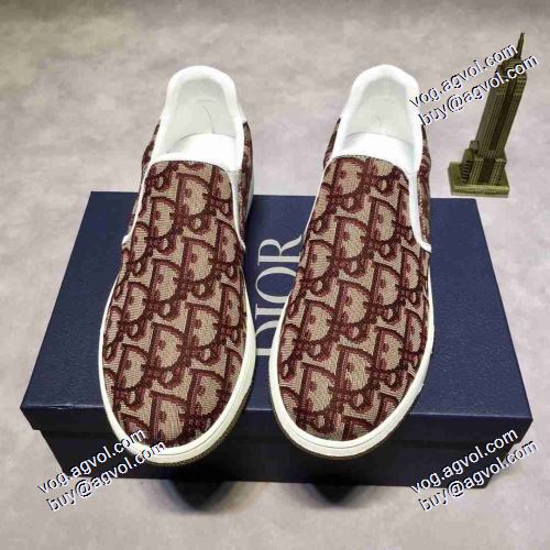 4色可選 スリップオン 2021春夏 ディオール DIOR カジュアルシュッズ 優しい履き心地 今一番HOTな新品 ディオールスーパーコピー