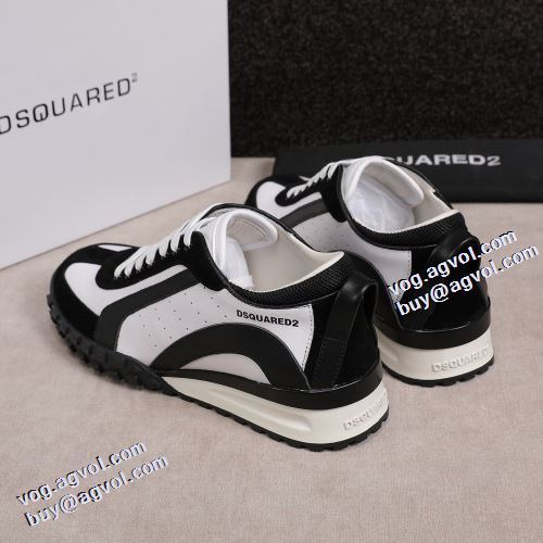 2021秋冬 ディースクエアード DSQUARED2 上品上質 ランニングシューズ 高機能防滑ソール 4色可選 オリジナル コスパ最高のプライス 滑りにくい ディースクエアードブランドコピー