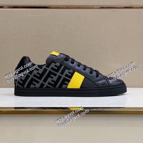 耐久性のある 2色可選 フェンディ FENDI フェンディ偽物ブランド 2021春夏 カジュアルシューズ 
