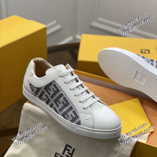 フラットシューズ ポップ 2色可選 2021春夏 フェンディ FENDI 魅力ファッション FENDIコピー ブランド