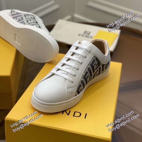 フラットシューズ ポップ 2色可選 2021春夏 フェンディ FENDI 魅力ファッション FENDIコピー ブランド