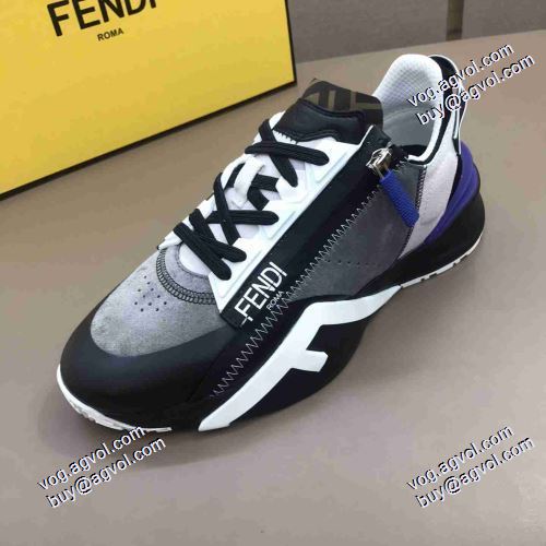4色可選 個性的 2021春夏 フェンディ FENDI ランニングシューズ オリジナル FENDIスーパーコピー 激安