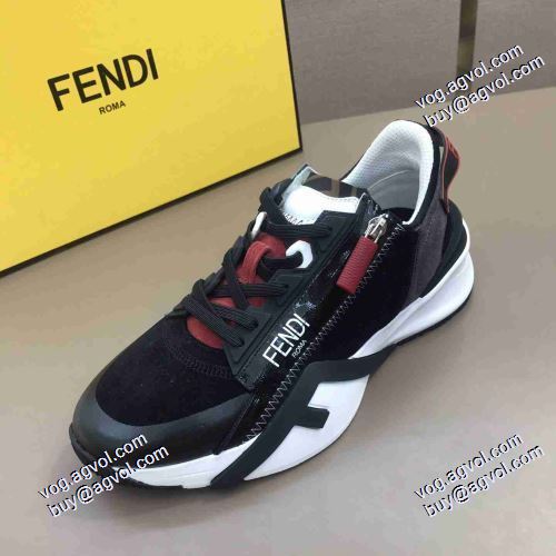 4色可選 個性的 2021春夏 フェンディ FENDI ランニングシューズ オリジナル FENDIスーパーコピー 激安