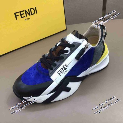 4色可選 個性的 2021春夏 フェンディ FENDI ランニングシューズ オリジナル FENDIスーパーコピー 激安