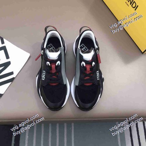 4色可選 個性的 2021春夏 フェンディ FENDI ランニングシューズ オリジナル FENDIスーパーコピー 激安
