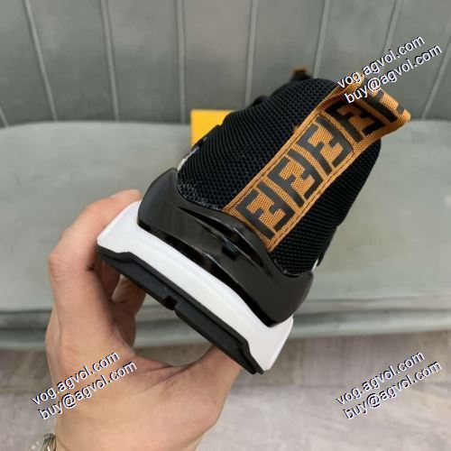 着心地抜群 フェンディコピー ブランド 4色可選 2021春夏 フェンディ FENDI レーシングシューズ リゾートスタイル