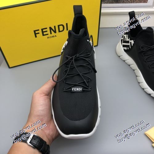 海外セレブ愛用 フェンディスーパーコピー 2021春夏 フェンディ FENDI 3色可選 ハイカット 軽量で疲れにくい