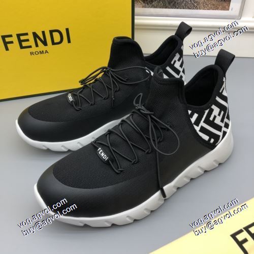 海外セレブ愛用 フェンディスーパーコピー 2021春夏 フェンディ FENDI 3色可選 ハイカット 軽量で疲れにくい