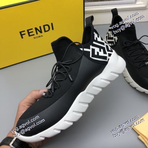 海外セレブ愛用 フェンディスーパーコピー 2021春夏 フェンディ FENDI 3色可選 ハイカット 軽量で疲れにくい